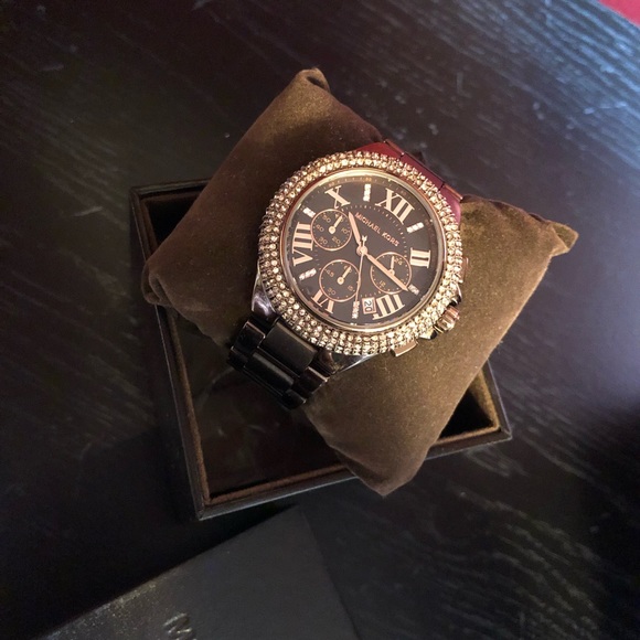 Michael Kors Chocolate Watch - Picture 7 of 8